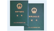 深圳市双软认证企业证书